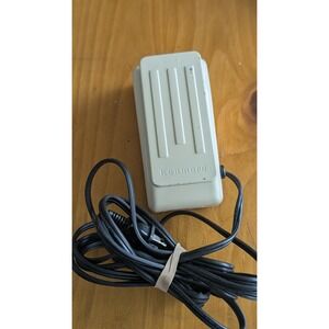 Kenmore Sewing Machine Foot Control Pedal Model 6812 3-Hole Plug Vintage Cream